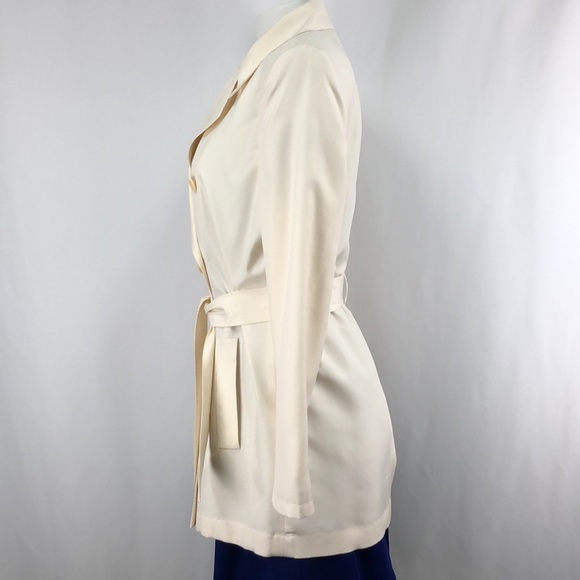 NWOT Saks Fifth Avenue Silk Jacket/Short Coat - Picture 2 of 10